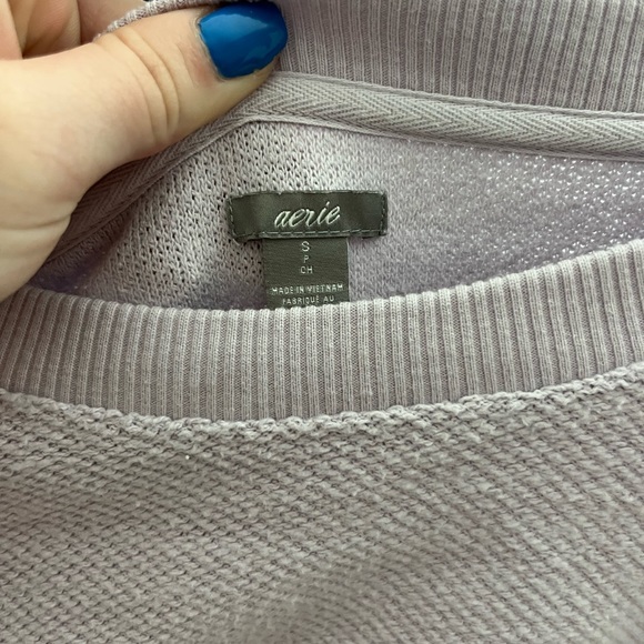 Aerie Oversized Crewneck Sweatshirt - Picture 2 of 3